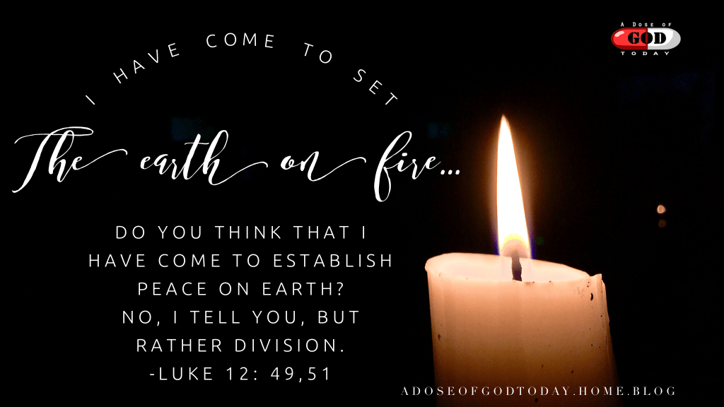 Jesus, come to disturb us that we may have your&nbsp;peace