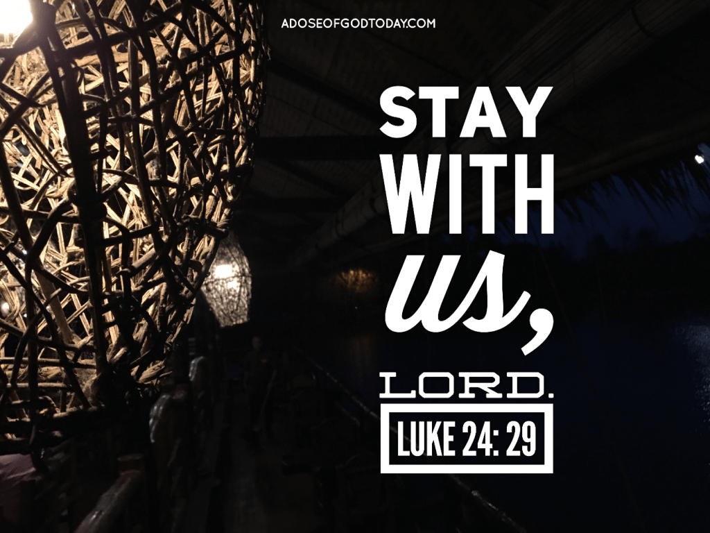 Please be patient. God is not finished with you and me&nbsp;yet