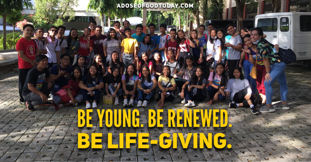 Be Young. Be Renewed. Be&nbsp;Life-Giving