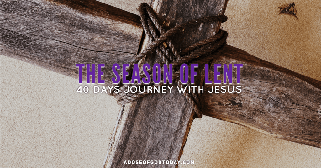 40 DAYS JOURNEY WITH&nbsp;JESUS