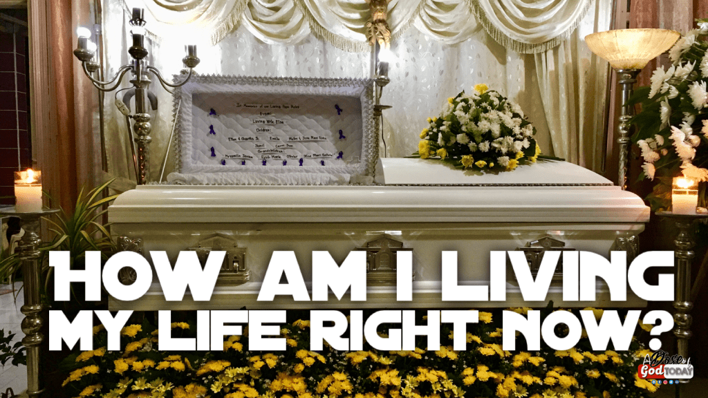 LIVING and DYING. LIFE and&nbsp;DEATH.