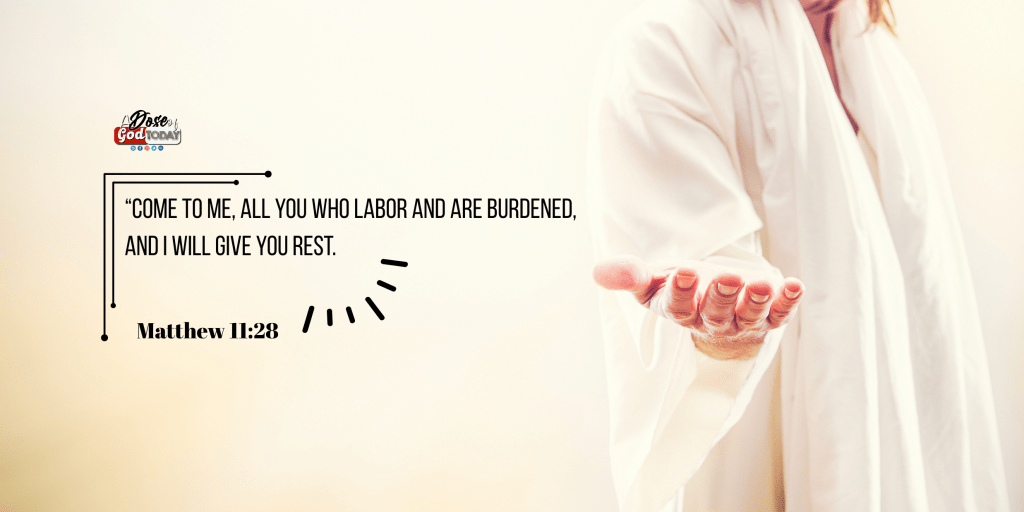 God Gives Strength & Rest When We Are&nbsp;Weary